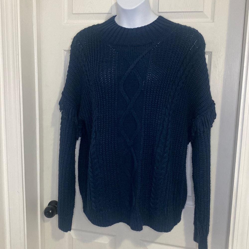 Time and Tru XXL (20) Navy Knit Sweater